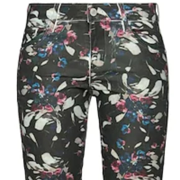 GUESS Annette Midrise Stretch Jeans in Floral Print Twill Size 26 Brand New - Picture 7 of 11